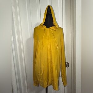 Women’s plus size 3XL hoodie, sweater Yellow
